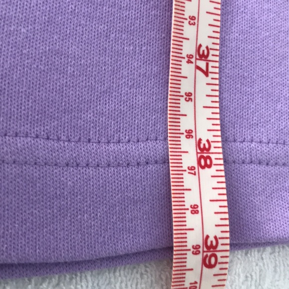 Light Lavender pull on knit pants - Picture 3 of 4